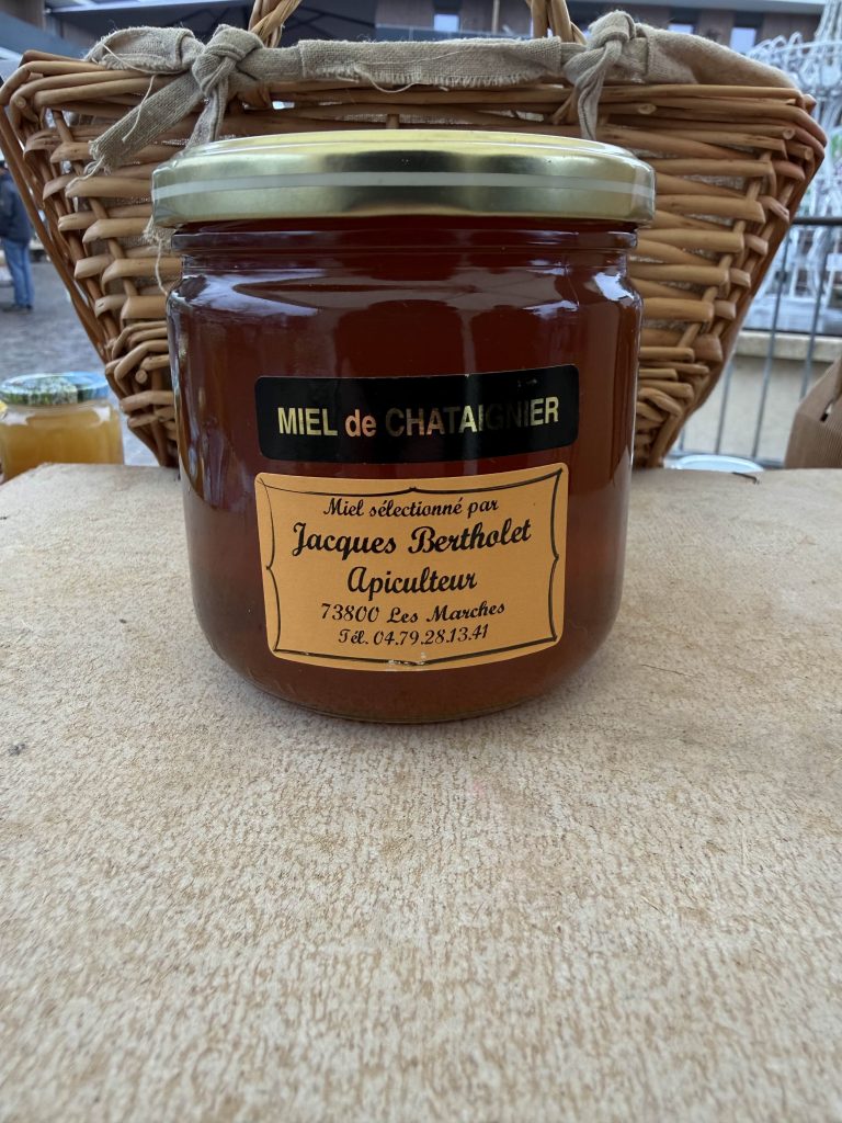 Miel de châtaignier - apiculteur Jacques Bertholet